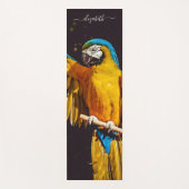 Hübsches Gelbbvögeltier Yogamatte (Vorderseite)