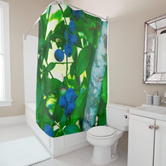 Hübsches Gemüse Duschvorhang (Beispiel)