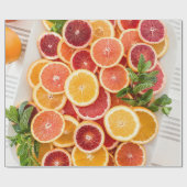 Hübsches Gemüse Geschenkpapier (Flach)