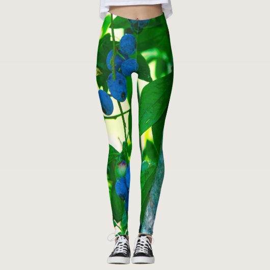 Hübsches Gemüse Leggings (Vorderseite)