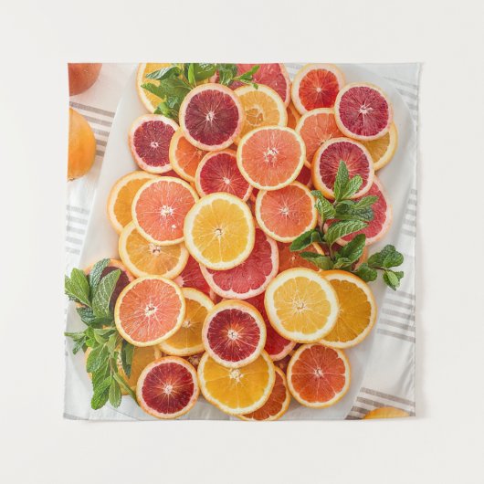 Hübsches Gemüse Wandteppich (Vorderseite)