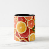 Hübsches Gemüse Zweifarbige Tasse (Mittel)