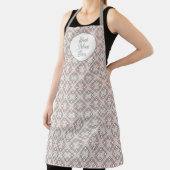 Hübsches geometrisches Muster Schürze (InSitu)
