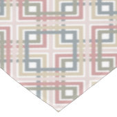 Hübsches geometrisches Muster Tischdecke (Schrägansicht)