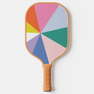 Hübsches geometrisches und Niedlich gestreiftes Pi Pickleball Schläger