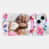 Hübsches Geschenk für Blumenbezeichnungen Foto für Case-Mate iPhone Hülle (Rückseite (Horizontal))