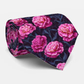 Hübsches Geschenk für Freund Nelke Krawatte (Gerollt)