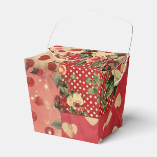 Hübsches gestörtes Aussehen Vintages Shabby Chic Geschenkschachtel