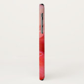 Hübsches Girl Tropical Blume Foto mit Monogramm Case-Mate iPhone Hülle (Hinten/Links)