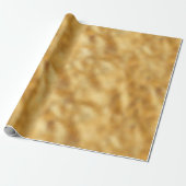Hübsches Glam-Gold Geschenkpapier (Ungerollt)