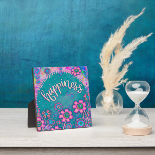 Hübsches Glück Spaß Inspirivity Easel Plaque Fotoplatte