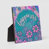 Hübsches Glück Spaß Inspirivity Easel Plaque Fotoplatte (Vorderseite)