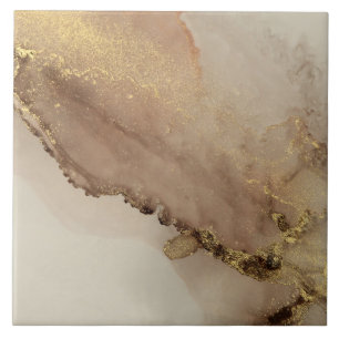 Hübsches Gold-Light-Marmor Fliese