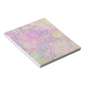 Hübsches Gold und lila Textur Notizblock (angewinkelt)
