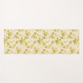 Hübsches, goldgelbes Bauernhaus Yogamatte (Vorderseite (Horizontal))