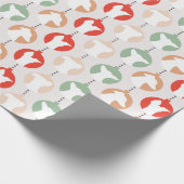 Hübsches Greyhound-Zierpapier Geschenkpapier (Ecke)