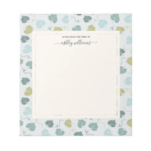 Hübsches grünes Blätter Muster vom Schreibtisch de