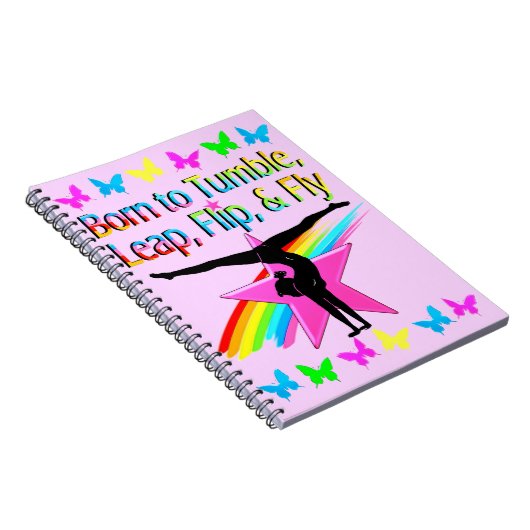 HÜBSCHES GYMNAST-MÄDCHEN NOTIZBLOCK (Rechte Seite)