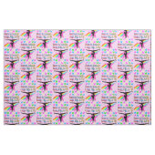 HÜBSCHES GYMNAST-MÄDCHEN STOFF (Fat Quarter (45,7 x 55,9 cm))