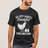 Hübsches Hähnchen T-Shirt (Vorderseite)