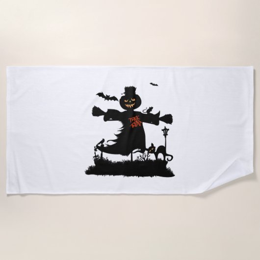 Hübsches Halbwunder-Design mit Schaukel Strandtuch (Vorderseite)