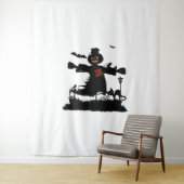 Hübsches Halbwunder-Design mit Schaukel Wandteppich (Beispiel)