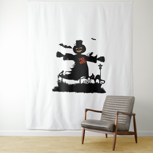 Hübsches Halbwunder-Design mit Schaukel Wandteppich (Beispiel)