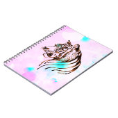 Hübsches handgemaltes notizblock (Linke Seite)