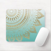 Hübsches, handgezeichnetes Mandala Mousepad (Mit Mouse)