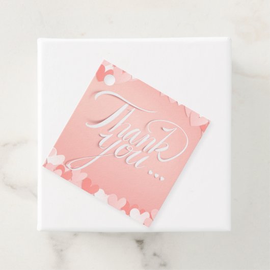 Hübsches Herzdesign Geschenkanhänger (Beispiel)