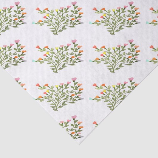 Hübsches Herzpapier Seidenpapier (Ausschnitt)