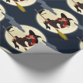 Hübsches Hexenwaschpapier Geschenkpapier (Ecke)
