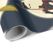Hübsches Hexenwaschpapier Geschenkpapier (Rolleneckpunkt)