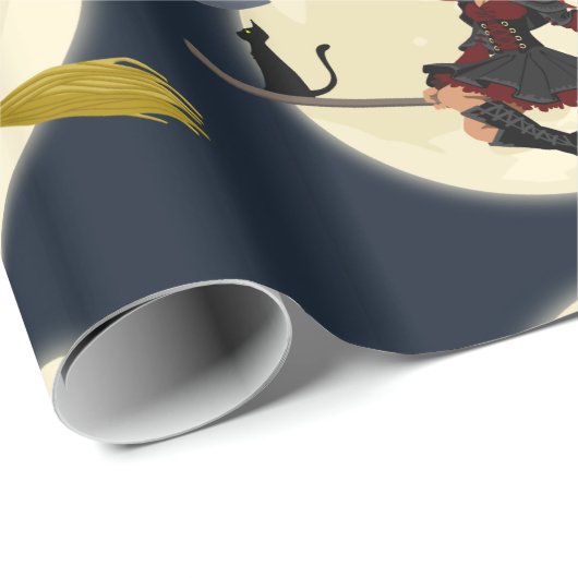 Hübsches Hexenwaschpapier Geschenkpapier (Rolleneckpunkt)