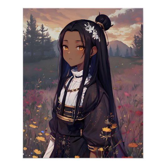 Hübsches Hochglanzposter Poster (Vorderseite)