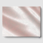 Hübsches Hochzeitskleid Brautparty Gästebuch (Rückseite)