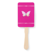 Hübsches Holo Diamond Butterfly Set der Fans