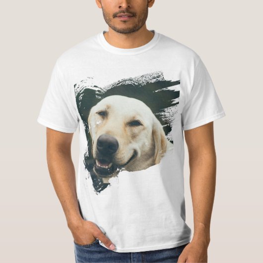 Hübsches Hundedesign T-Shirt (Vorderseite)