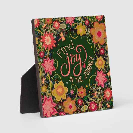 Hübsches inspirierendes Blumenangebot Fotoplatte (Vorderseite)