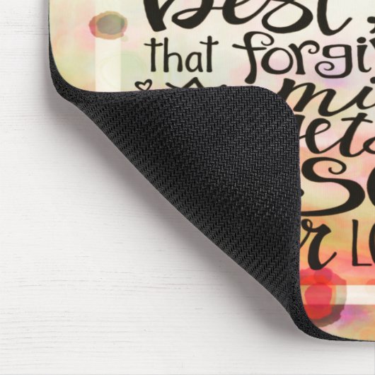 Hübsches, inspirierendes Gebetsangebot Mousepad (Ecke)