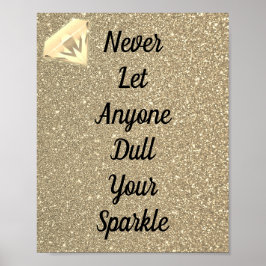 Hübsches inspirierendes Poster