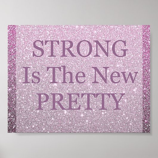 Hübsches inspirierendes Zitat-Poster Poster (Vorne)