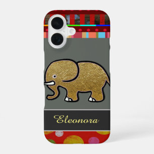 hübsches iPhone 6 mit Elefant personalisiert 16 Hülle