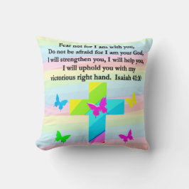 HÜBSCHES ISAIAH-DESIGN 41:10 KISSEN