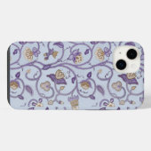 Hübsches Jacobean-Muster iPhone Hülle (Rückseite (Horizontal))