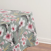 Hübsches japanisches Pink Cherry Blossom Muster Tischdecke (Beispiel)