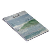 Hübsches Journal "Beach Ocean Wave" Notizblock (Rechte Seite)