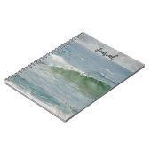 Hübsches Journal "Beach Ocean Wave" Notizblock (Linke Seite)