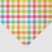 Hübsches kariertes Frühlings-Pastellseidenpapier Seidenpapier (Ausschnitt)