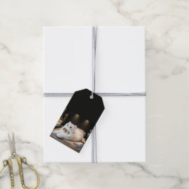 Hübsches Katzenbett – Personalisiert Geschenkanhänger